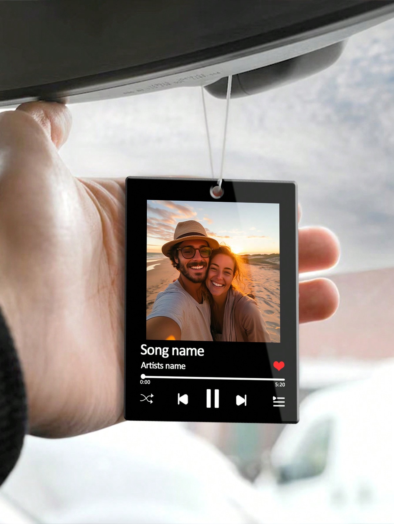 Custom Music Photo Acrylic Charm